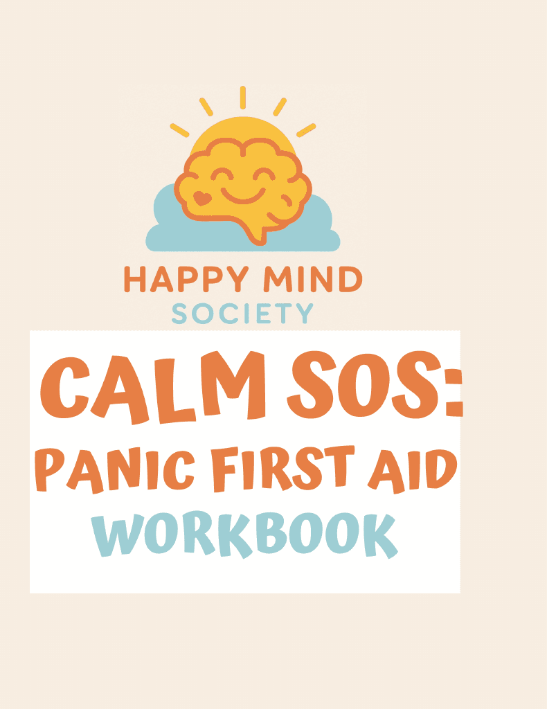 Calm SOS: Panic First Aid Workbook paperback front cover