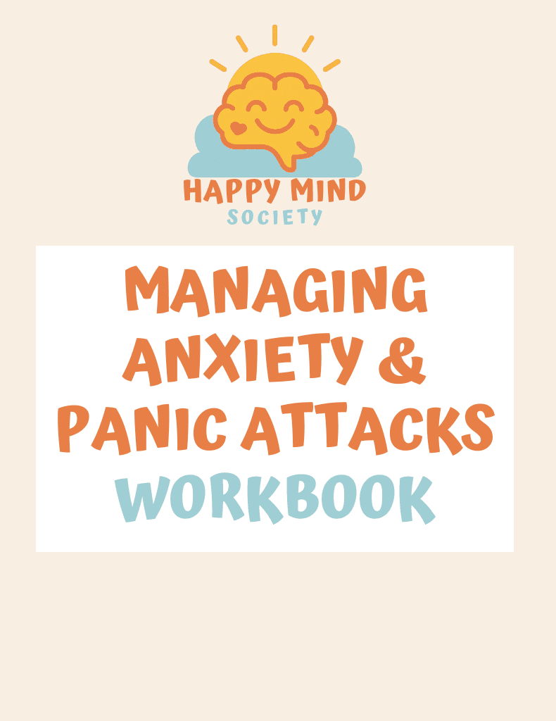 Managing Anxiety & Panic Attacks Workbook paperback front cover