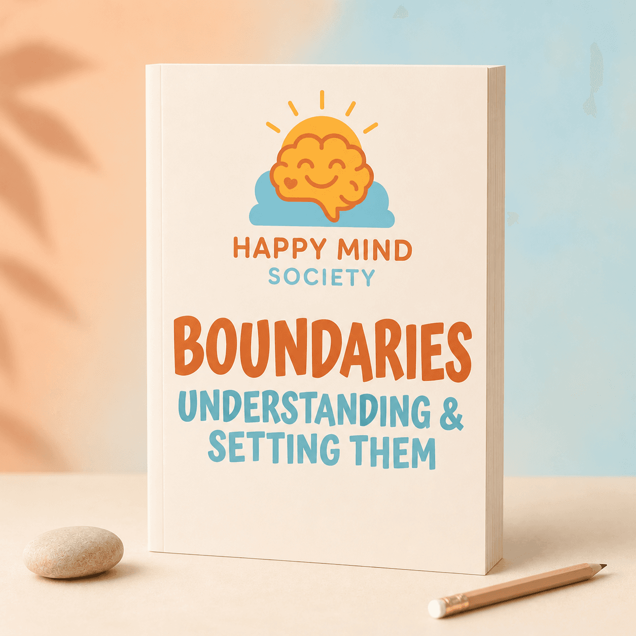 Boundaries: Understanding & Setting Them paperback product mockup